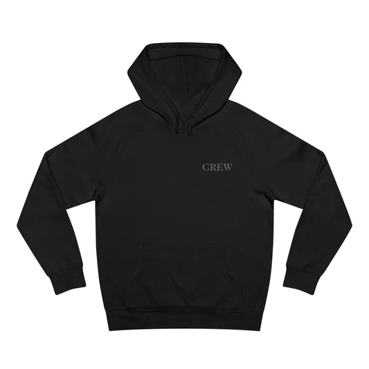 Crew Hoodie - Tonal Black
