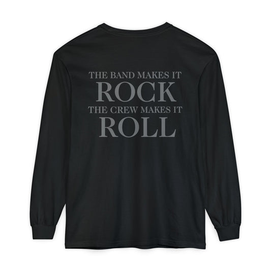 Crew Longsleeve Shirt - Tonal Black