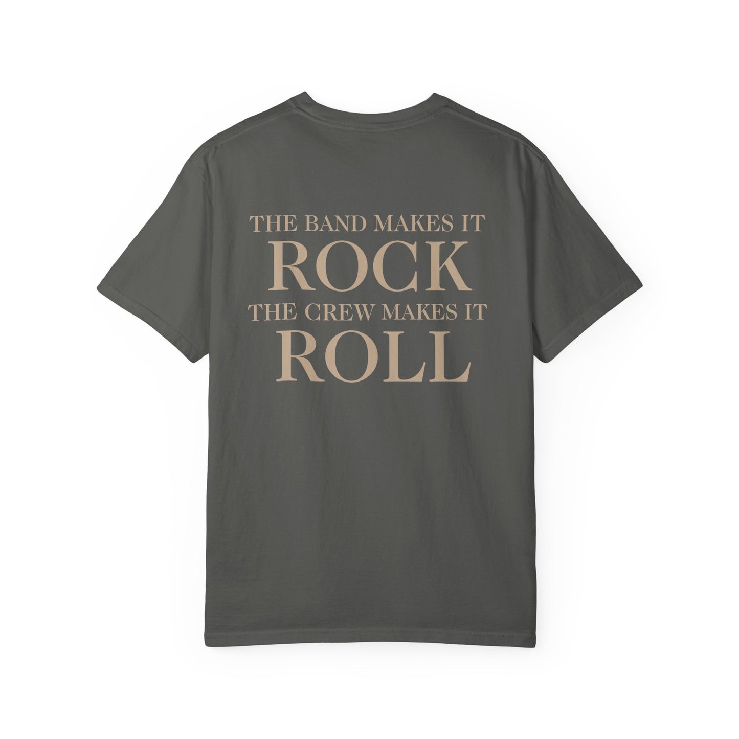 Crew T-Shirt - Charcoal/Tan