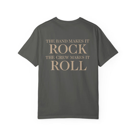 Crew T-Shirt - Charcoal/Tan
