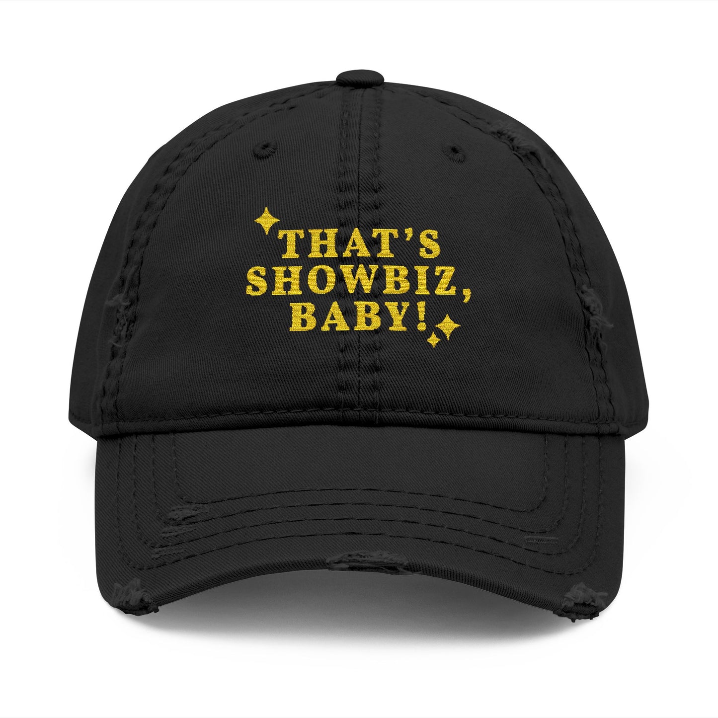 Distressed Dad Hat (Embroidery)