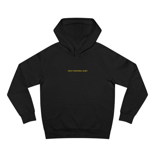 That's Showbiz, Baby! Hoodie - Black/Yellow