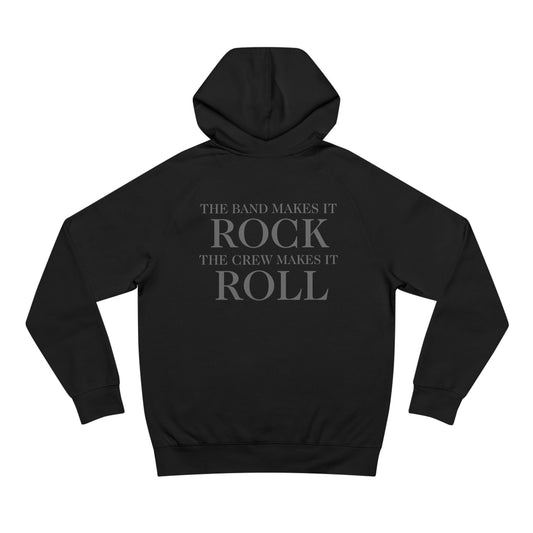 Crew Hoodie - Tonal Black